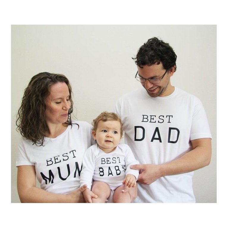 Camiseta para papá BEST DAD - Maminébaba