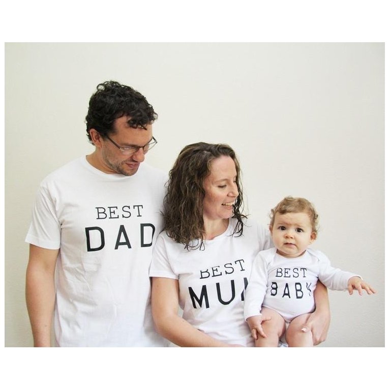 Camiseta para mamá BEST MUM - Maminébaba