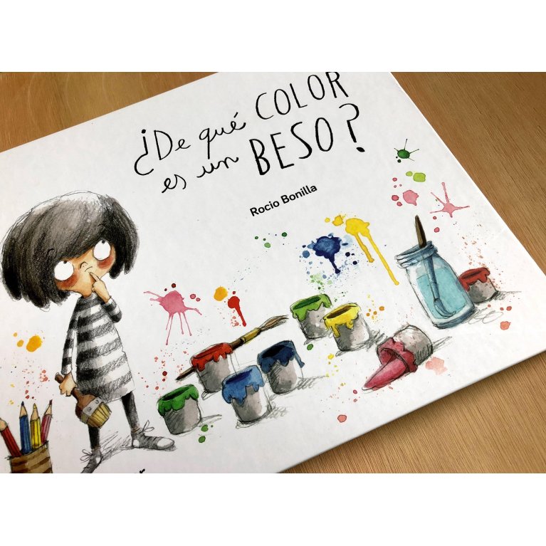 Cuento infantil  "¿De que color es un beso?"