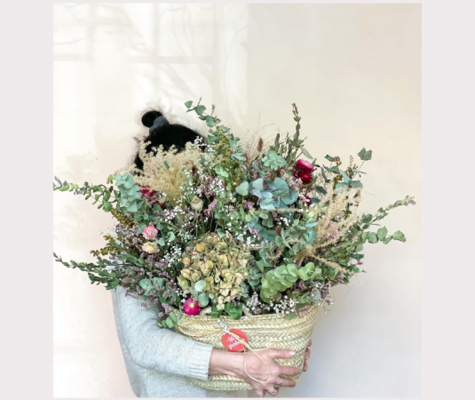 Flores para nacimientos - Ramos de flores con aire silvestre